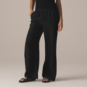 011- bw527 j.crew xl Soleil pant in linen